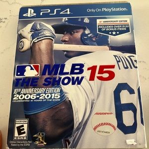 PS 4 2006-2015 MLB 15 and PS4 Madden NFL 16